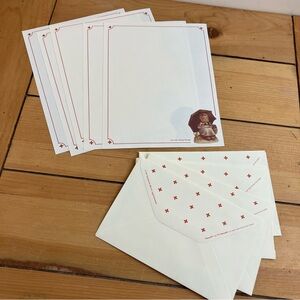 Hummel Smiling Through Stationary Paper with Envelopes Vintage 90s